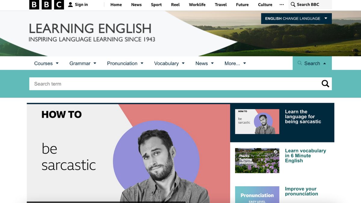bbc英語學習網資源超多! 手把手教你找到想要的內容!